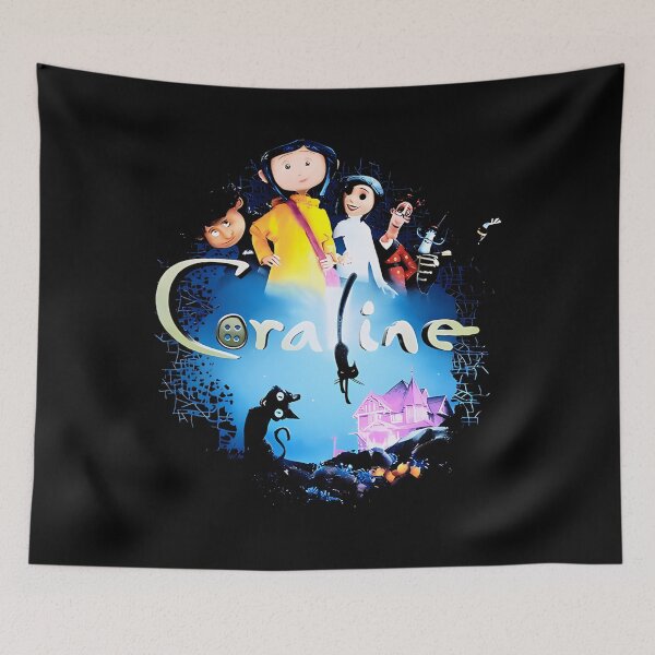 Item preview, Halloween Coraline Vintage Film Movies designed and sold by RiosRickets.