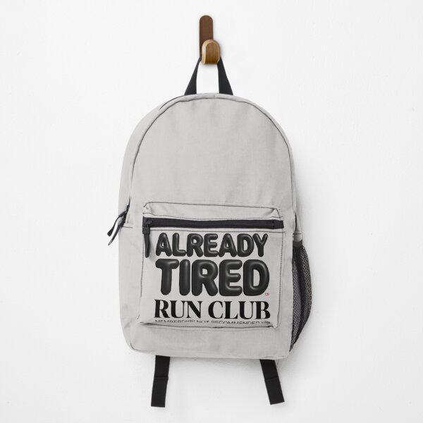 Item preview, Already Tired Running Club Humor designed and sold by Ekracreatives.
