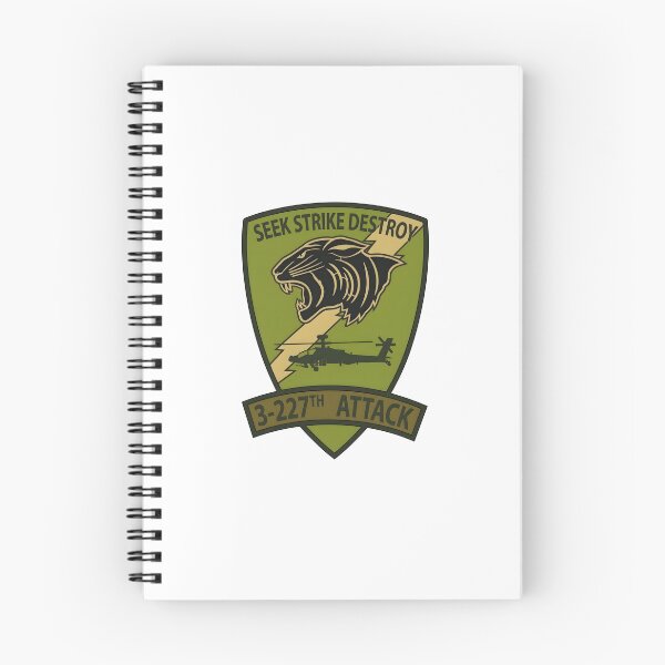 Item preview, 3-227th Attack Reconnaissance Battalion "Seek Strike Destroy" Insignia designed and sold by CharlieDesings.