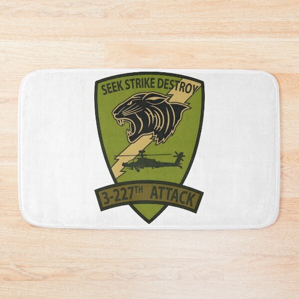 Item preview, 3-227th Attack Reconnaissance Battalion "Seek Strike Destroy" Insignia designed and sold by CharlieDesings.