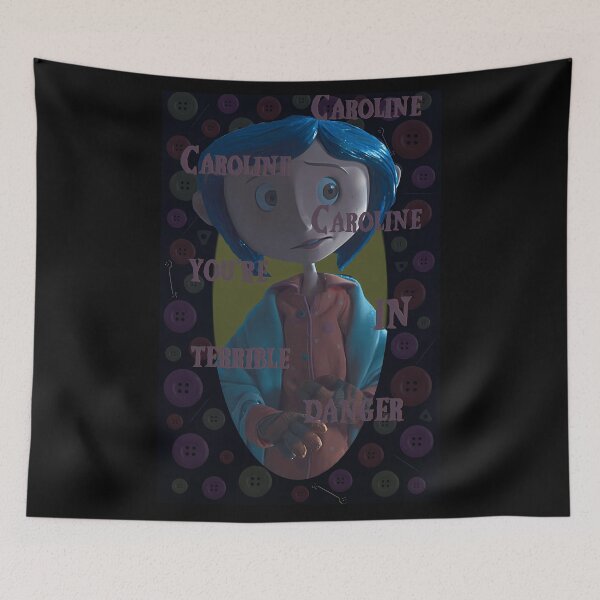 Item preview, Coraline Vintage Halloween Film Movies designed and sold by RiosRickets.