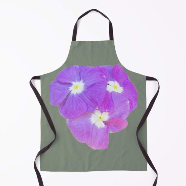 Item preview, Purple Periwinkle Flower Trio Transparent Sticker Graphic designed and sold by BalkanBloomArt.