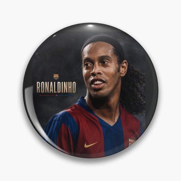 Item preview, Ronaldinho - Retro Football players 90's designed and sold by ARbyCharlie.