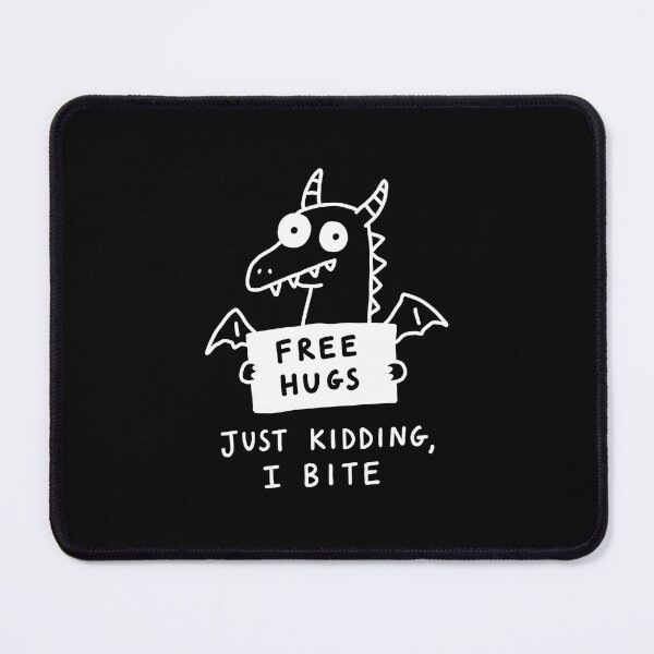 Item preview, Free Hugs Just Kidding I Bite designed and sold by NQArtist.