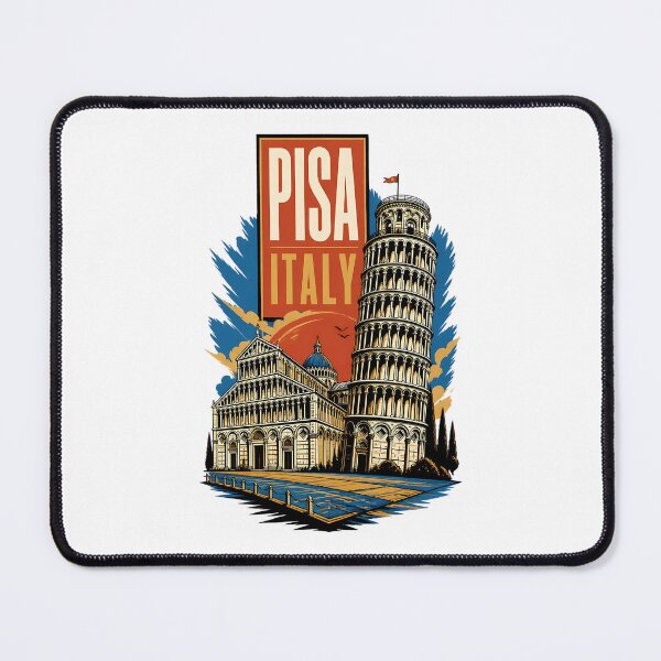Item preview, Pisa Italy Vintage Travel Tourism designed and sold by TravelersGems.