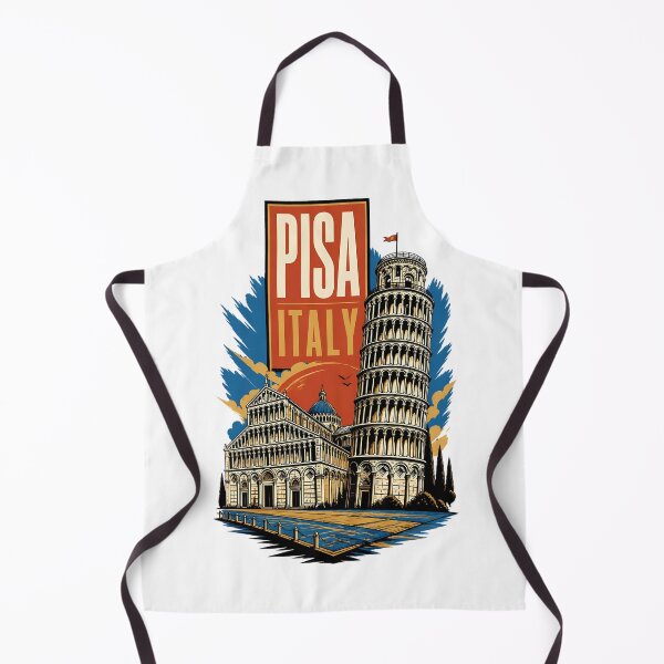 Item preview, Pisa Italy Vintage Travel Tourism designed and sold by TravelersGems.