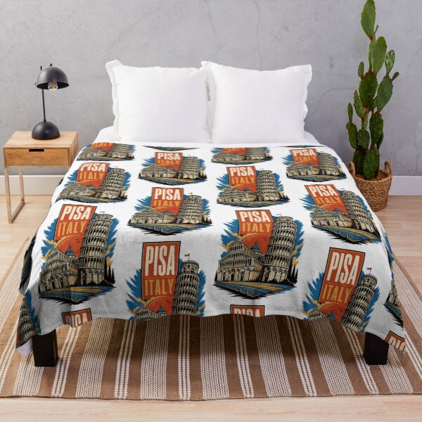 Item preview, Pisa Italy Vintage Travel Tourism designed and sold by TravelersGems.