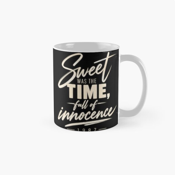 Item preview, Sweet Was The Time Full Of Innocence Vintage Typography T-Shirt Design designed and sold by Obiechefu.