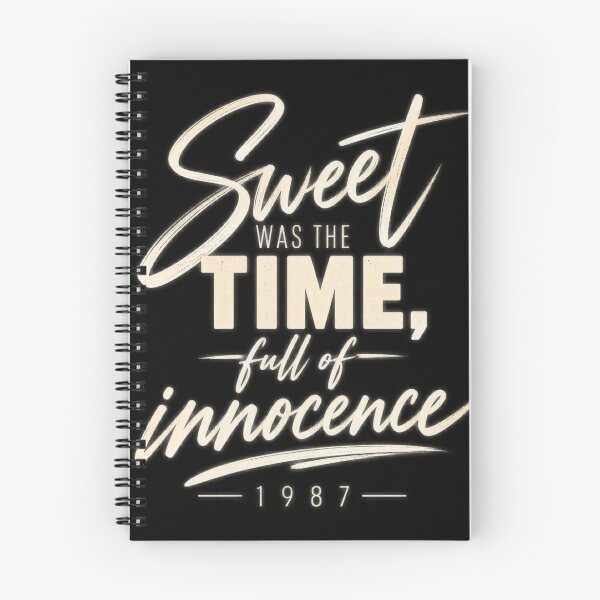 Item preview, Sweet Was The Time Full Of Innocence Vintage Typography T-Shirt Design designed and sold by Obiechefu.