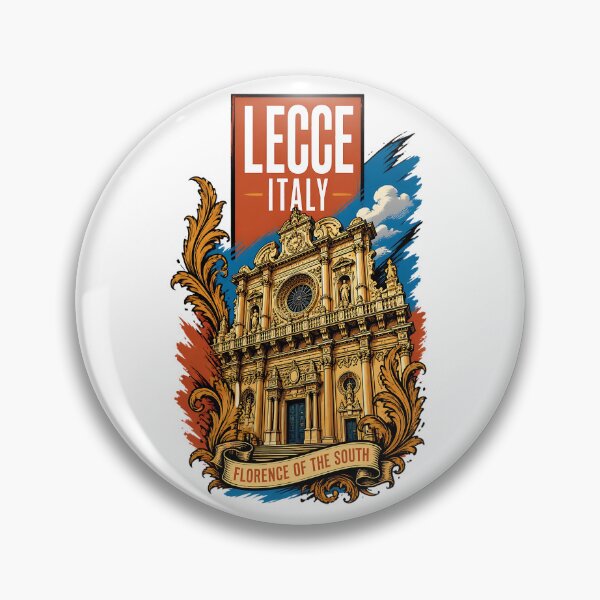 Item preview, Lecce Italy Vintage Travel Tourism designed and sold by TravelersGems.