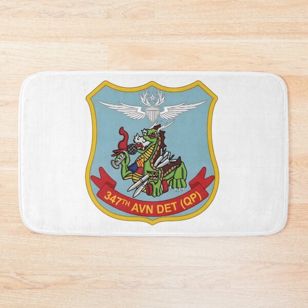 Item preview, 347th Aviation Detachment (QP) Dragon Shield Emblem designed and sold by CharlieDesings.