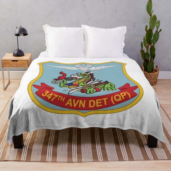Item preview, 347th Aviation Detachment (QP) Dragon Shield Emblem designed and sold by CharlieDesings.
