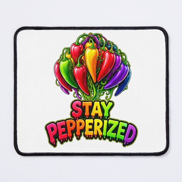 Item preview, Vivid Peppers High Trippi Vegan designed and sold by Odd Alien Lab.