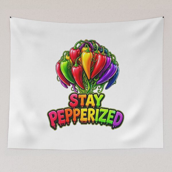 Item preview, Vivid Peppers High Trippi Vegan designed and sold by Odd Alien Lab.