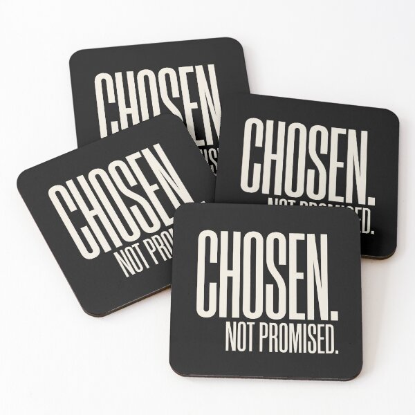 Item preview, Chosen Not Promised Motivational Streetwear Typography designed and sold by SplashTastic.