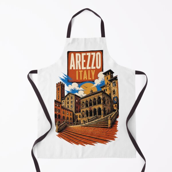 Item preview, Arezzo Italy Vintage Travel Tourism designed and sold by TravelersGems.