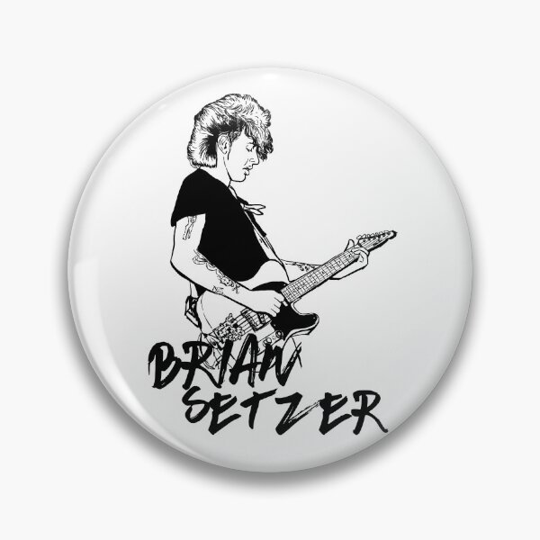 Item preview, Brian Setzer (sketch style) designed and sold by MagicEyesOnly.