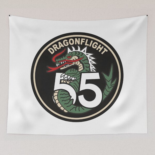 Item preview, 55th Aviation Company "Dragonflight" Military Patch designed and sold by CharlieDesings.