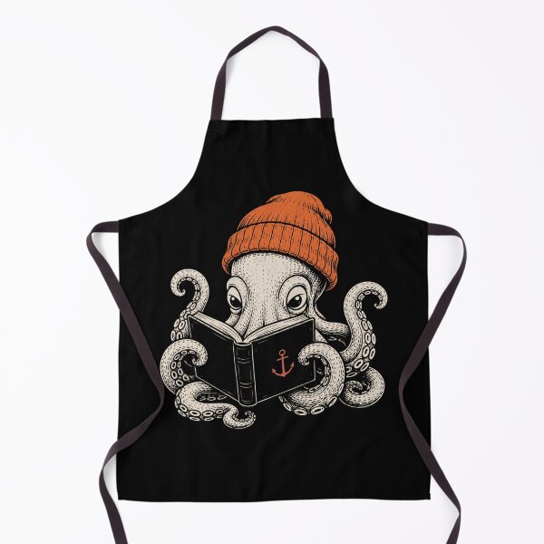 Item preview, Sir I Am Reading Shoosh Octopus Book Lover Reader designed and sold by Kladhadredo.