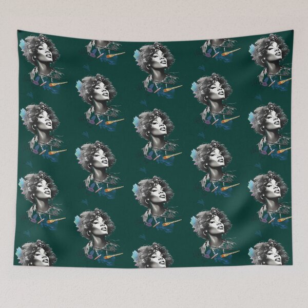 Item preview, Whitney Houston In Sketch designed and sold by LanclaStudio.