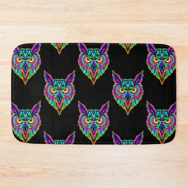 Item preview, Neon Night Owl – Electric 80s Style designed and sold by Benito Del Ray.