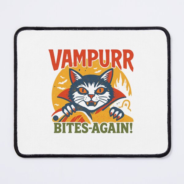 Item preview, Vampurr-Halloween-cat designed and sold by world+167.