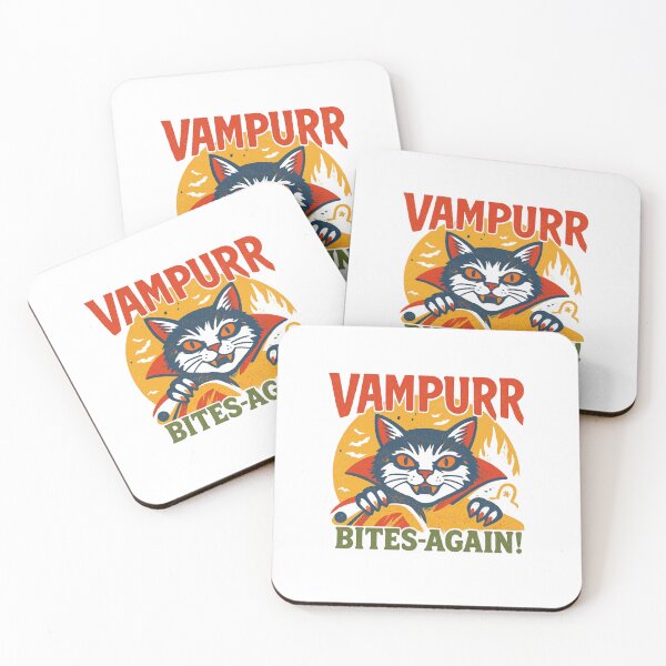 Item preview, Vampurr-Halloween-cat designed and sold by world+167.