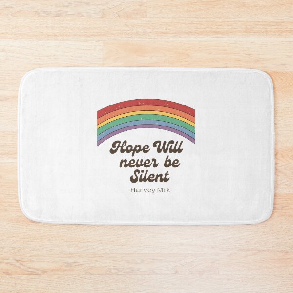 Item preview, Harvey Milk Hope Will Never Be Silent Vintage Rainbow Pride Advocate Equality Icon Activism Retro Lgbtq+ History Design | Perfect Gift For You And Friends designed and sold by Rex-6369.