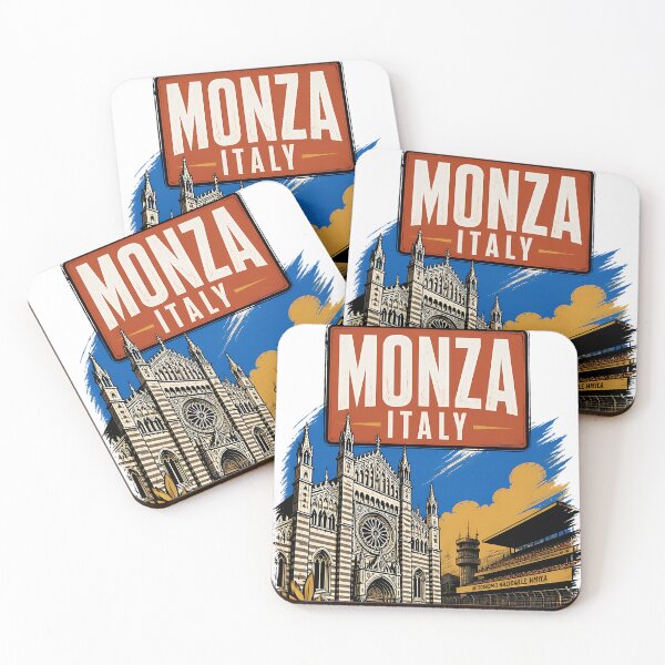 Item preview, Monza Italy Vintage Travel Tourism designed and sold by TravelersGems.