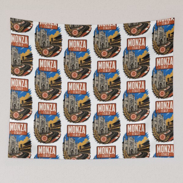 Item preview, Monza Italy Vintage Travel Tourism designed and sold by TravelersGems.
