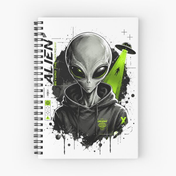 Item preview, Alien Beyond the Unknown – Futuristic UFO Alien designed and sold by DreamcraftLK.