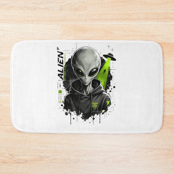 Item preview, Alien Beyond the Unknown – Futuristic UFO Alien designed and sold by DreamcraftLK.