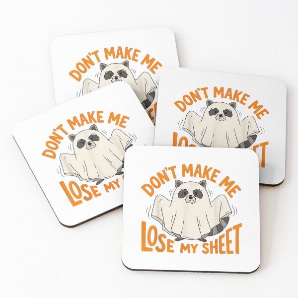 Item preview, Funny Raccoon Ghost Halloween Humor designed and sold by OddPopARt.