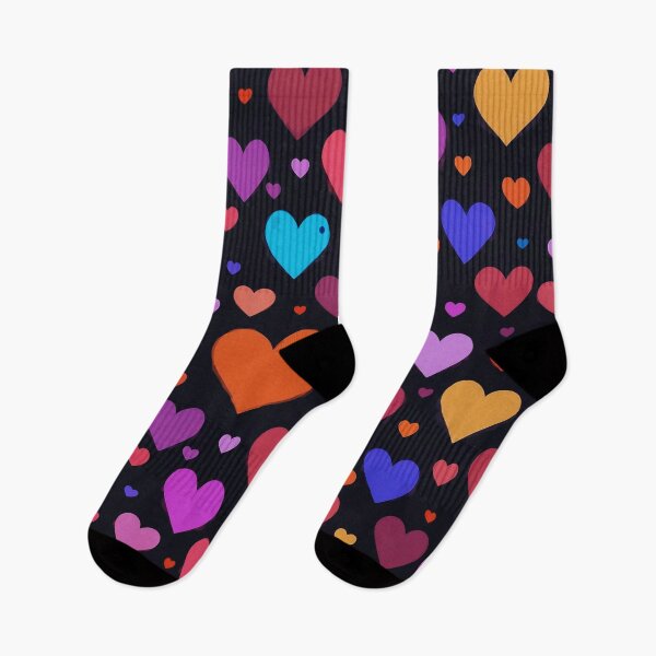 Artikelvorschau, Buntes Herzmuster – Lebendige Liebes- und Valentinstagsästhetik entworfen und verkauft von IMuDesigner.