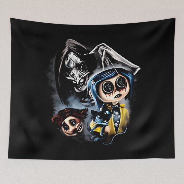 Item preview, Halloween Movies Coraline Film Vintage designed and sold by RiosRickets.