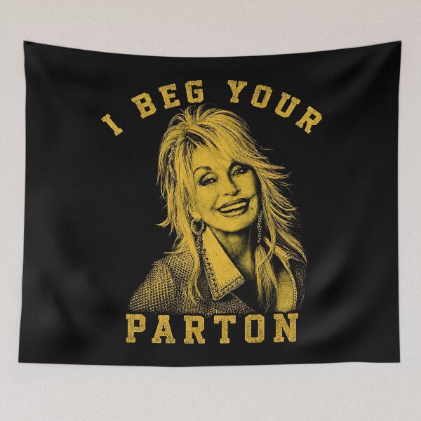 Item preview, Vintage I Beg Your Parton Graphic designed and sold by dexlawpie.