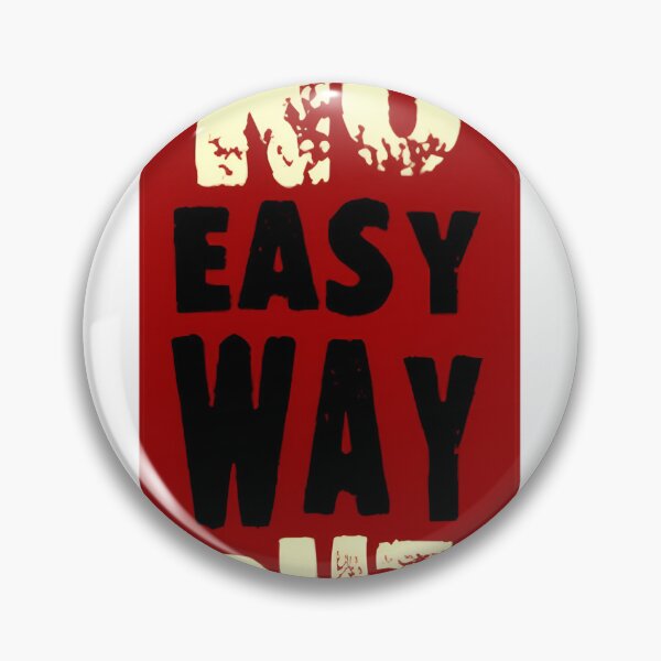 Item preview, No Easy Way Out Inspirational Quote - Fitness Motivation, Perseverance & Gym Aesthetic Graphic Design | Best Buy designed and sold by Alex Burns.