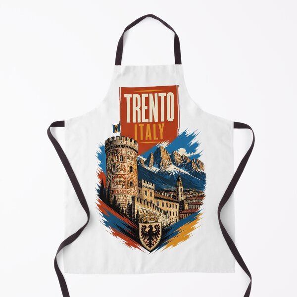 Item preview, Trento Italy Vintage Travel Tourism designed and sold by TravelersGems.