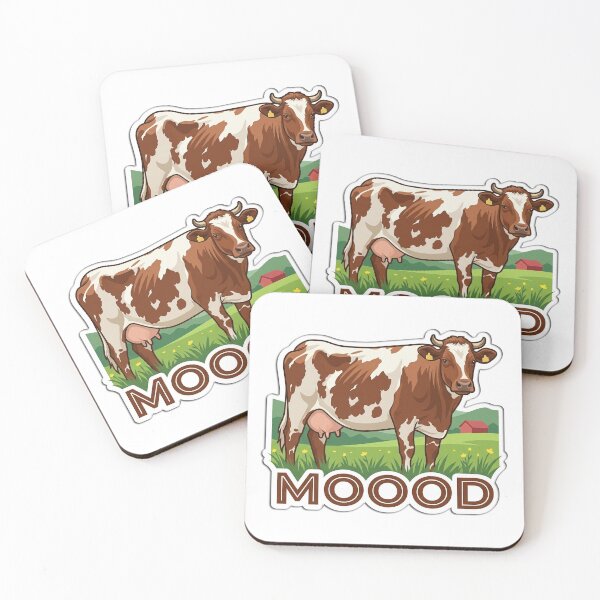 Item preview, Moood Funny Cow Farm Life Illustration designed and sold by FotoBastek.