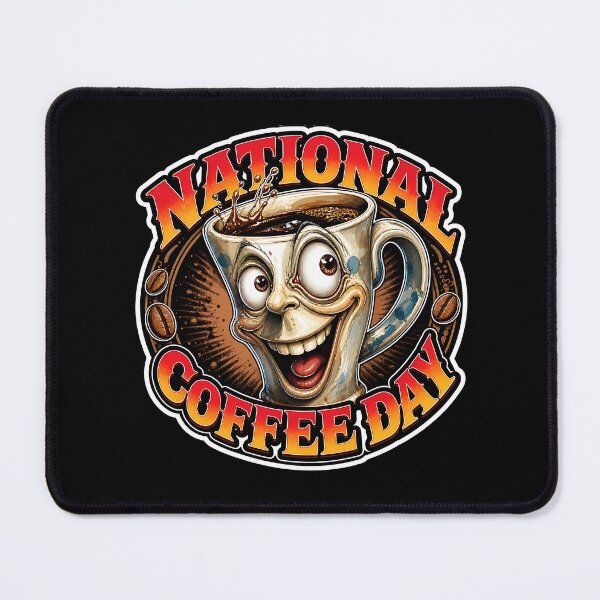 Item preview, National Coffee Day Funny Vintage Coffee Lover Design designed and sold by Wilcox PhotoArt.