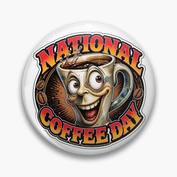 Item preview, National Coffee Day Funny Vintage Coffee Lover Design designed and sold by Wilcox PhotoArt.