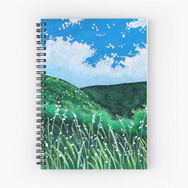 Aperçu de l'œuvre Peinture de paysage du chalet Green Hills créée et vendue par EeshaArshad.
