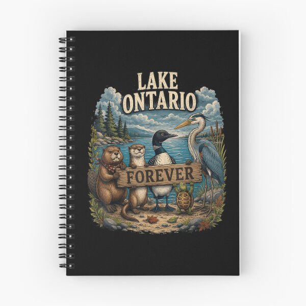 Item preview, Lake Ontario Forever Animals Flag Funny Anti Lake America  designed and sold by PhocoNibict.