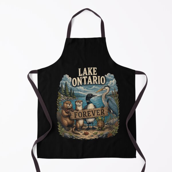 Item preview, Lake Ontario Forever Animals Flag Funny Anti Lake America  designed and sold by PhocoNibict.