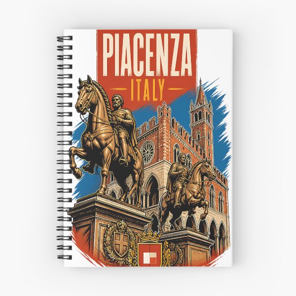 Item preview, Piacenza Italy Vintage Travel Tourism designed and sold by TravelersGems.