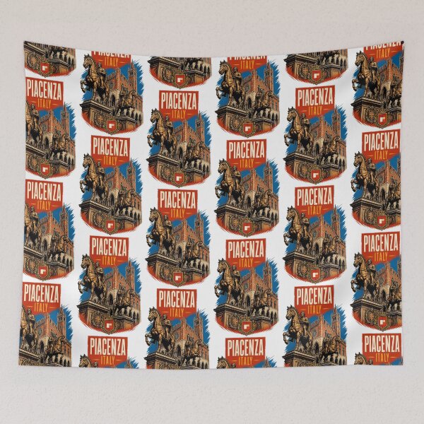 Item preview, Piacenza Italy Vintage Travel Tourism designed and sold by TravelersGems.