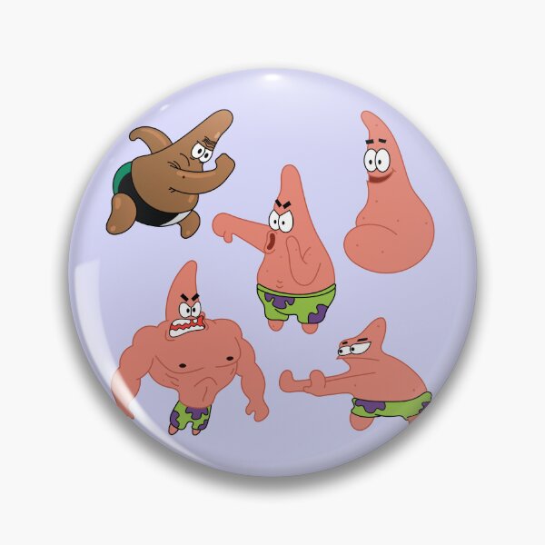 Item preview, Patrick Star / SpongeBob SquarePants the Movie, Patrick Slackjawed designed and sold by DibujandoPorfa.