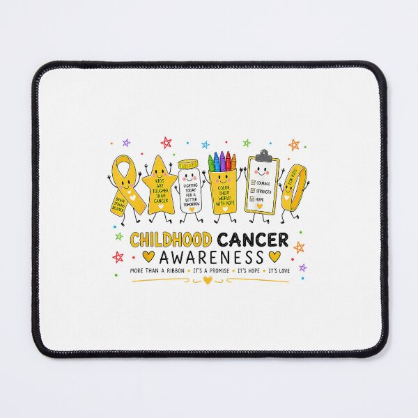 Item preview, Inspirational Childhood Cancer Awareness Design designed and sold by OddPopARt.