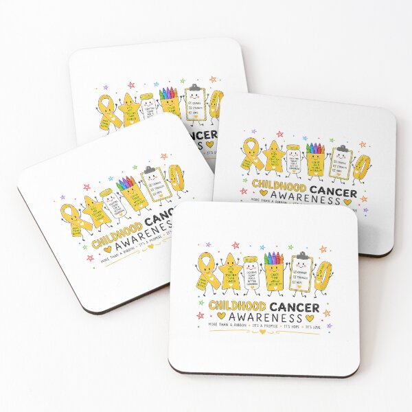 Item preview, Inspirational Childhood Cancer Awareness Design designed and sold by OddPopARt.