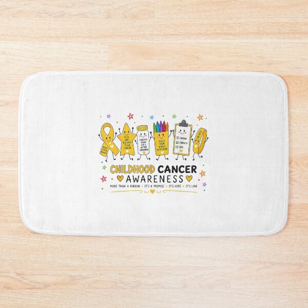 Item preview, Inspirational Childhood Cancer Awareness Design designed and sold by OddPopARt.